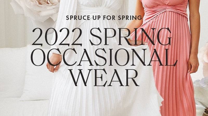 Spruce Up for Spring: 2022 Spring Occasional Wear-ESTHER & CO.