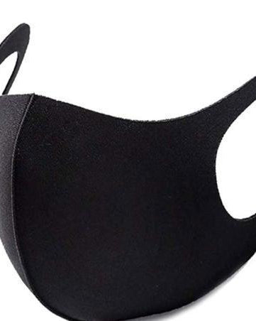 Reusable Face Mask - Black-Accessories-Womens Accessory-ESTHER & CO.