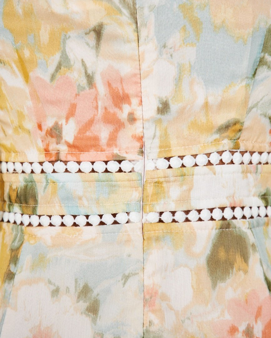 Pamelia Dress - Floral Print-Dresses-Womens Clothing-ESTHER & CO.