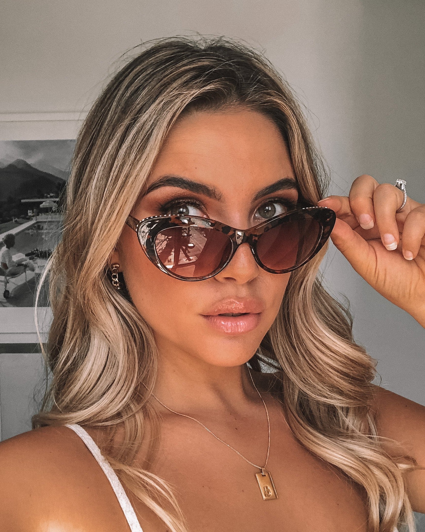 Eden - Tortoise-Sunglasses-Womens Accessory-ESTHER & CO.