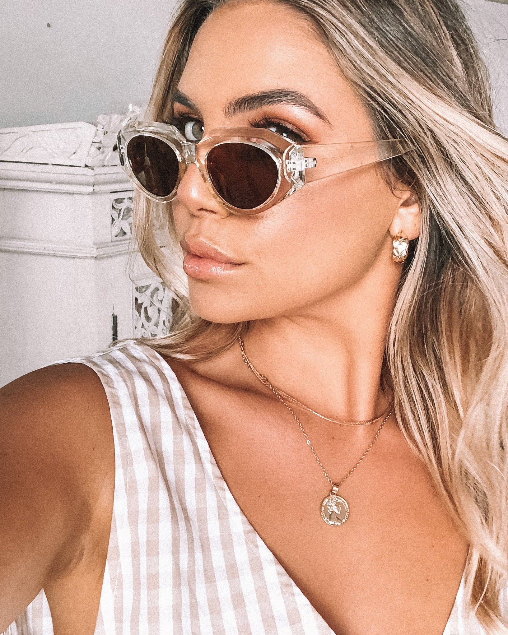 Jaxx - Clear-Sunglasses-Womens Accessory-ESTHER & CO.
