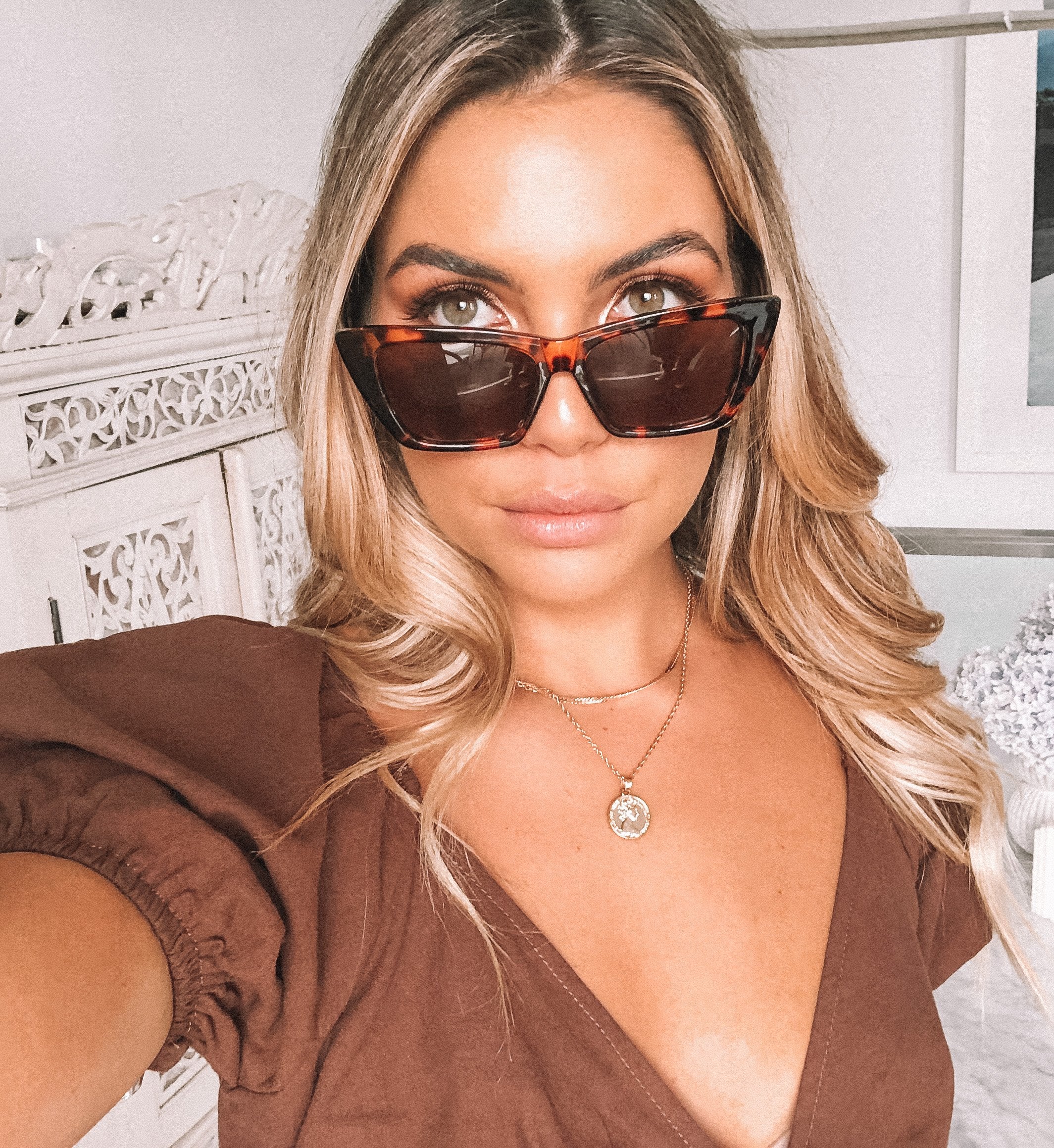 Jenna - Tortoise-Sunglasses-Womens Accessory-ESTHER & CO.