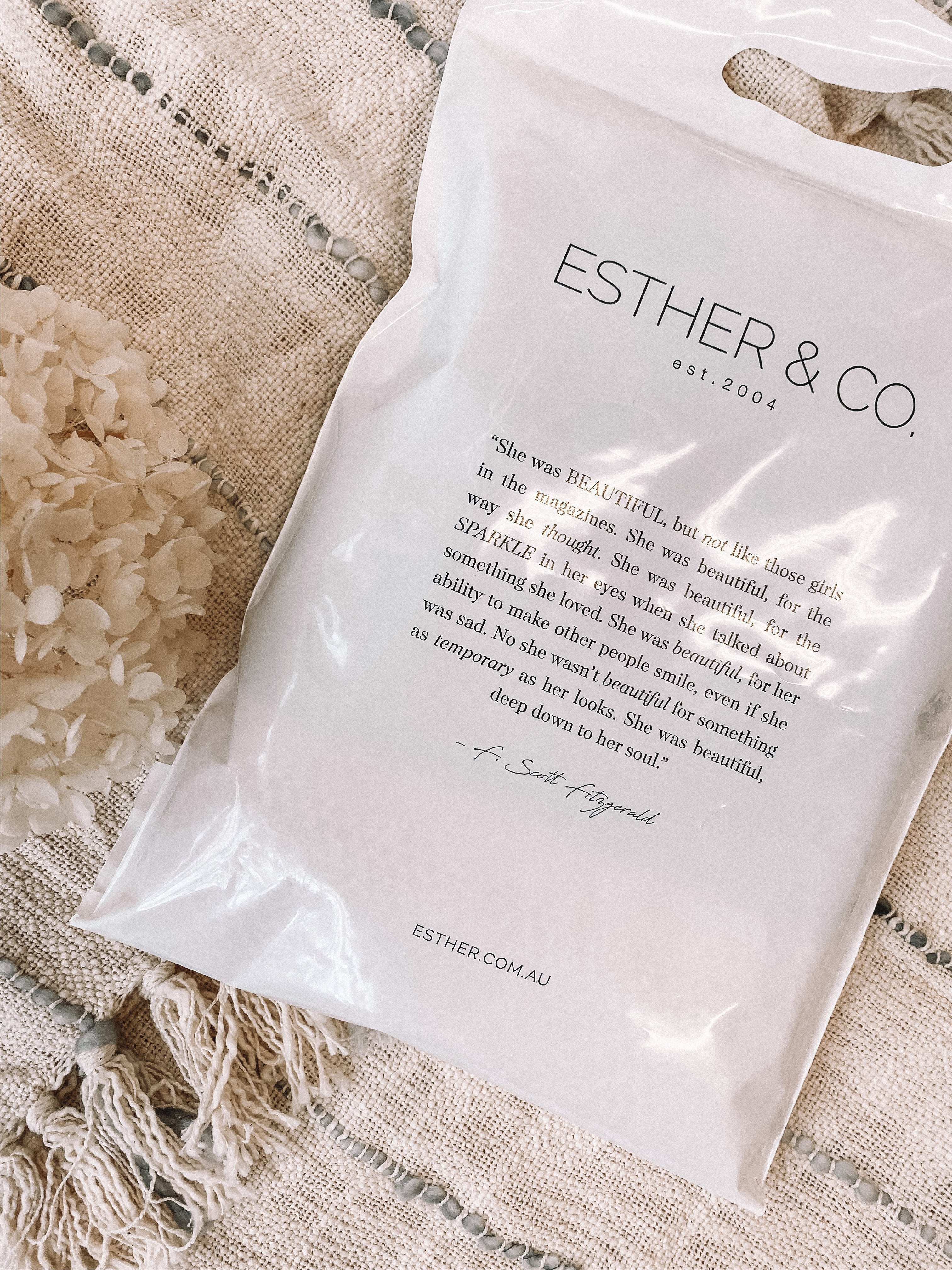 A Word From Esther & Co.-ESTHER & CO.