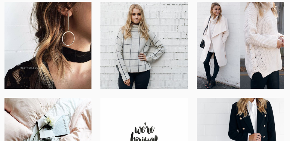 enter our instagram comp!-ESTHER & CO.