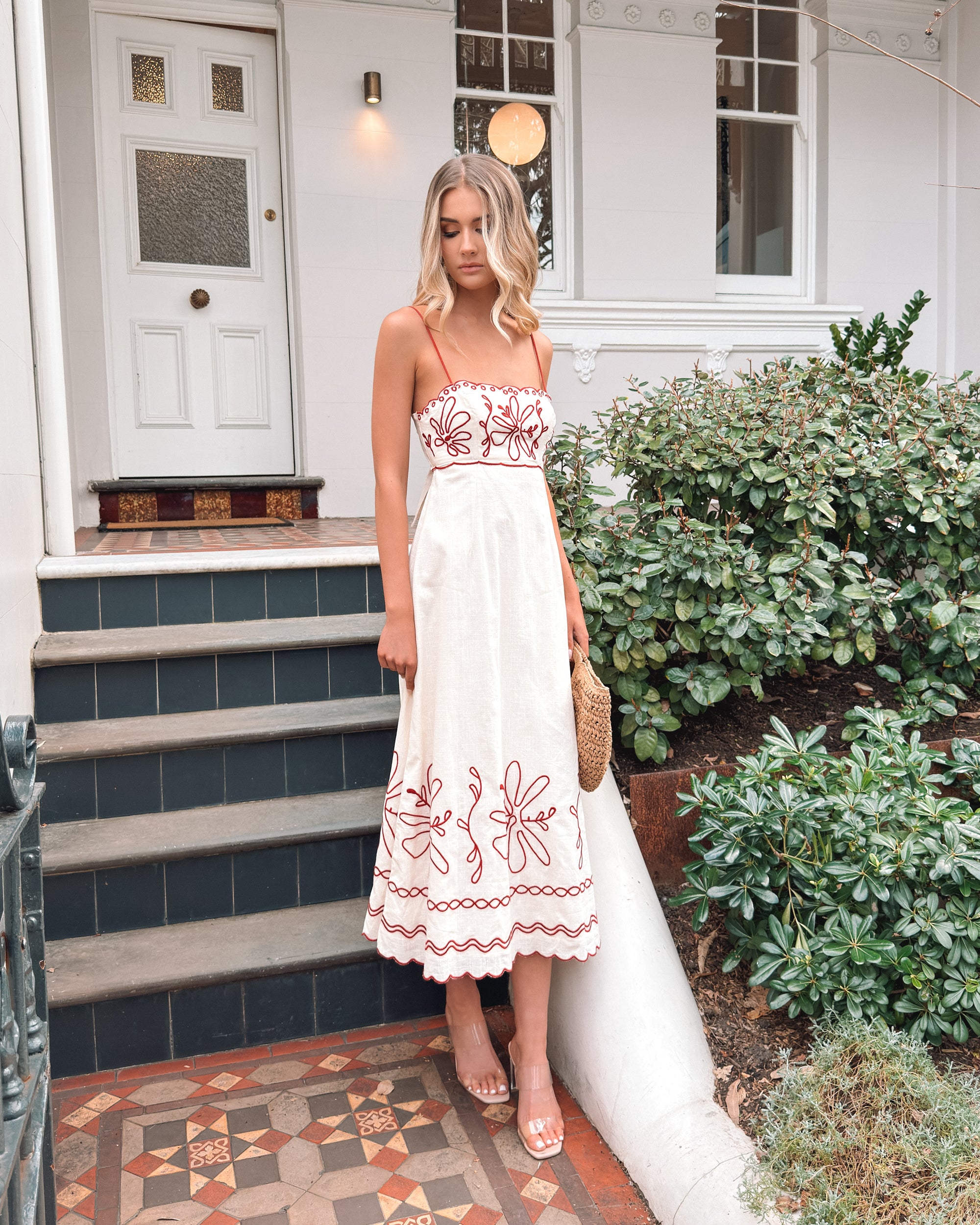 Esther & Co. Rhiannon Dress - Yellow Stripe – ESTHER & CO.