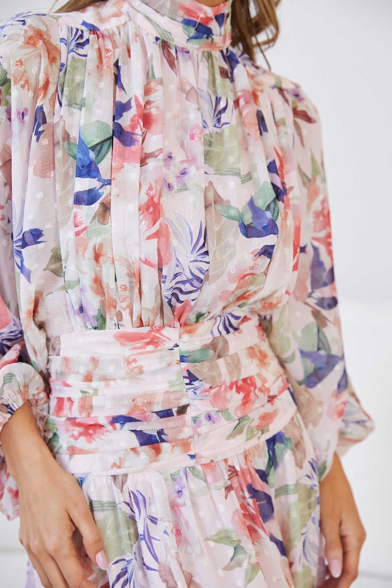 Analey Dress - Floral Print-Dresses-Womens Clothing-ESTHER & CO.