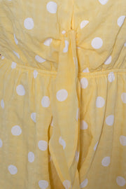 Gale Playsuit - Yellow Spot