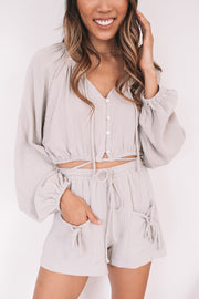 Stace Shorts - Grey