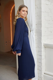 Adrastea Dress - Navy