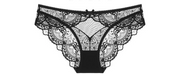 Allegria Briefs - Black-Intimates-Womens Clothing-ESTHER & CO.