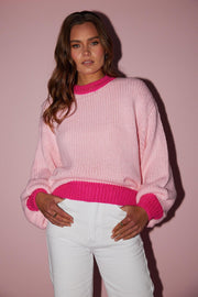 Aloria Knit - Pink