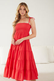 Amella Dress - Red