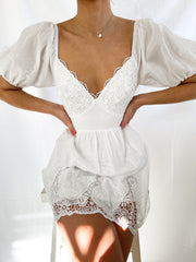 Anthia Dress - White