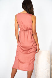 Aryana Dress - Rust