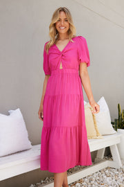 Ashlan Dress - Hot Pink