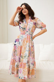 Balina Dress - Multi Print