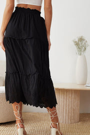 Brayma Skirt - Black-Skirts-Womens Clothing-ESTHER & CO.