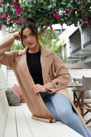 Cervantes Coat - Camel