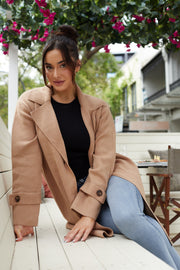 Cervantes Coat - Camel