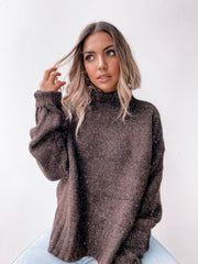 Chesterfield Jumper - Chocolate