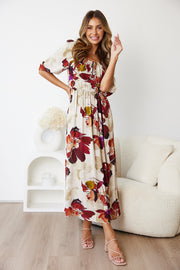 Eranne Dress - Fawn Floral
