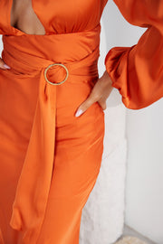 Evynne Dress - Orange