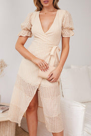 Ferryl Dress - Beige-Dresses-Womens Clothing-ESTHER & CO.