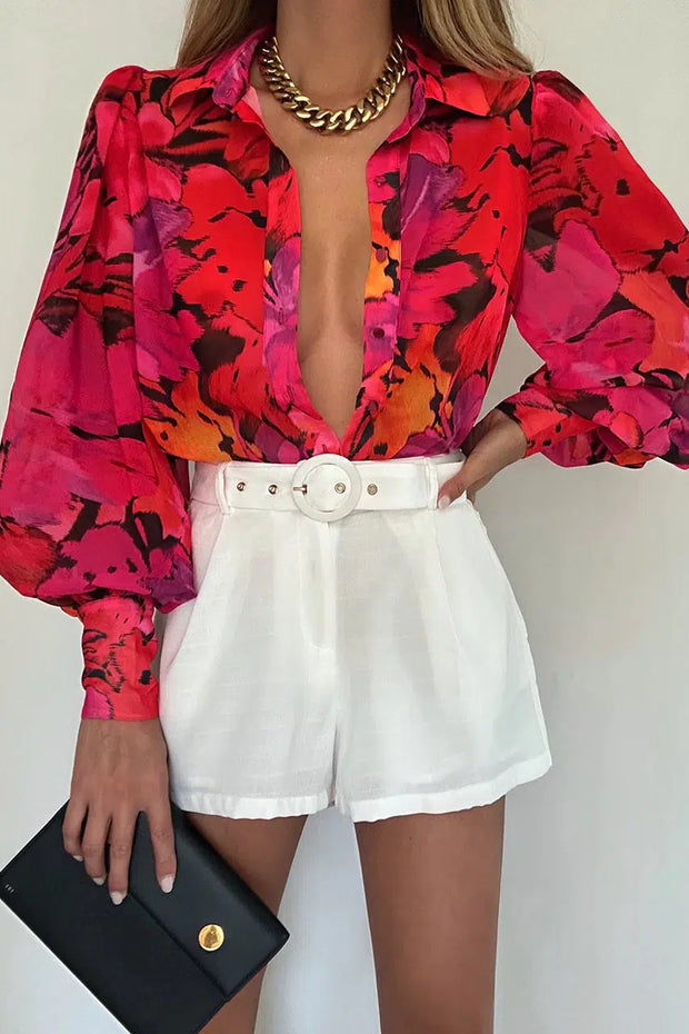 Fleetwood Blouse - Pink Romance-Tops-Womens Clothing-ESTHER & CO.