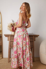 Geraldene Dress - Pink Floral