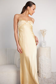 Gregorina Dress - Yellow-Dresses-Womens Clothing-ESTHER & CO.