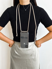Iphone Case - Beige Strap