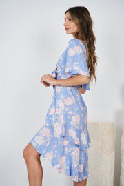 Kanani Dress - Blue Print