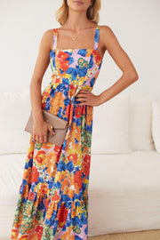 Katarzyna Dress - Multi Floral-Dresses-Womens Clothing-ESTHER & CO.