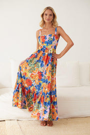 Katarzyna Dress - Multi Floral-Dresses-Womens Clothing-ESTHER & CO.