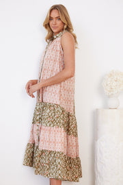 Kyrene Dress - Multi Print