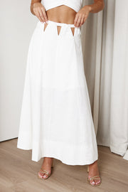 Lecia Skirt - White
