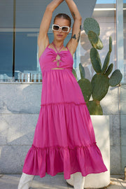 Leonna Dress - Pink-Dresses-Womens Clothing-ESTHER & CO.
