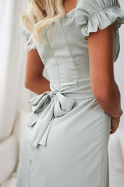 Lia Dress - Faded Sage