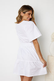 Linshay Dress - White