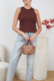 Lorry Knit Top - Chocolate