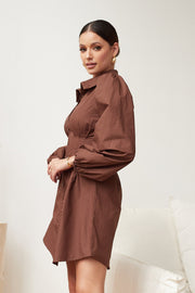 Loya Dress - Brown