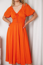 Marvey Dress - Orange
