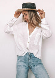 Mauritia Shirt - White