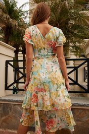 Micaelle Dress - Multi Floral
