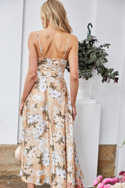 Ormonda Dress - Beige Floral