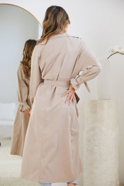 Persis Trench Coat - Mocha-Coats-Womens Clothing-ESTHER & CO.
