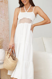 Polia Dress - White