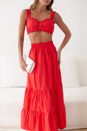 Randa Skirt - Red