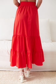Randa Skirt - Red