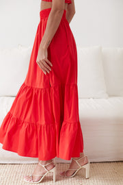 Randa Skirt - Red